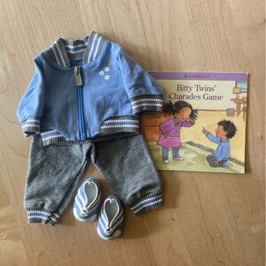 Bitty Twin Bitty Blue Sweatsuit